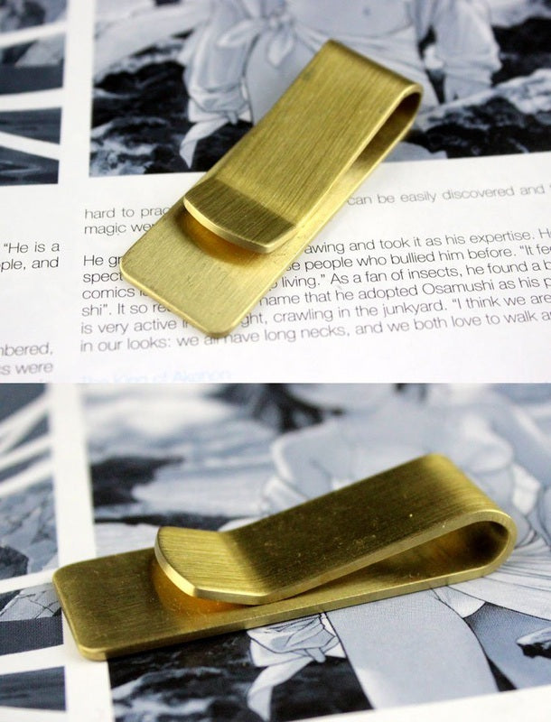 Brass Money Clip
