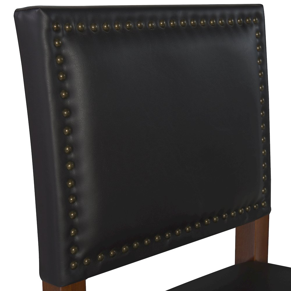 Black Brook Bar Stool by Start2Finish, featuring a sleek design with a cushioned seat and sturdy metal legs.
