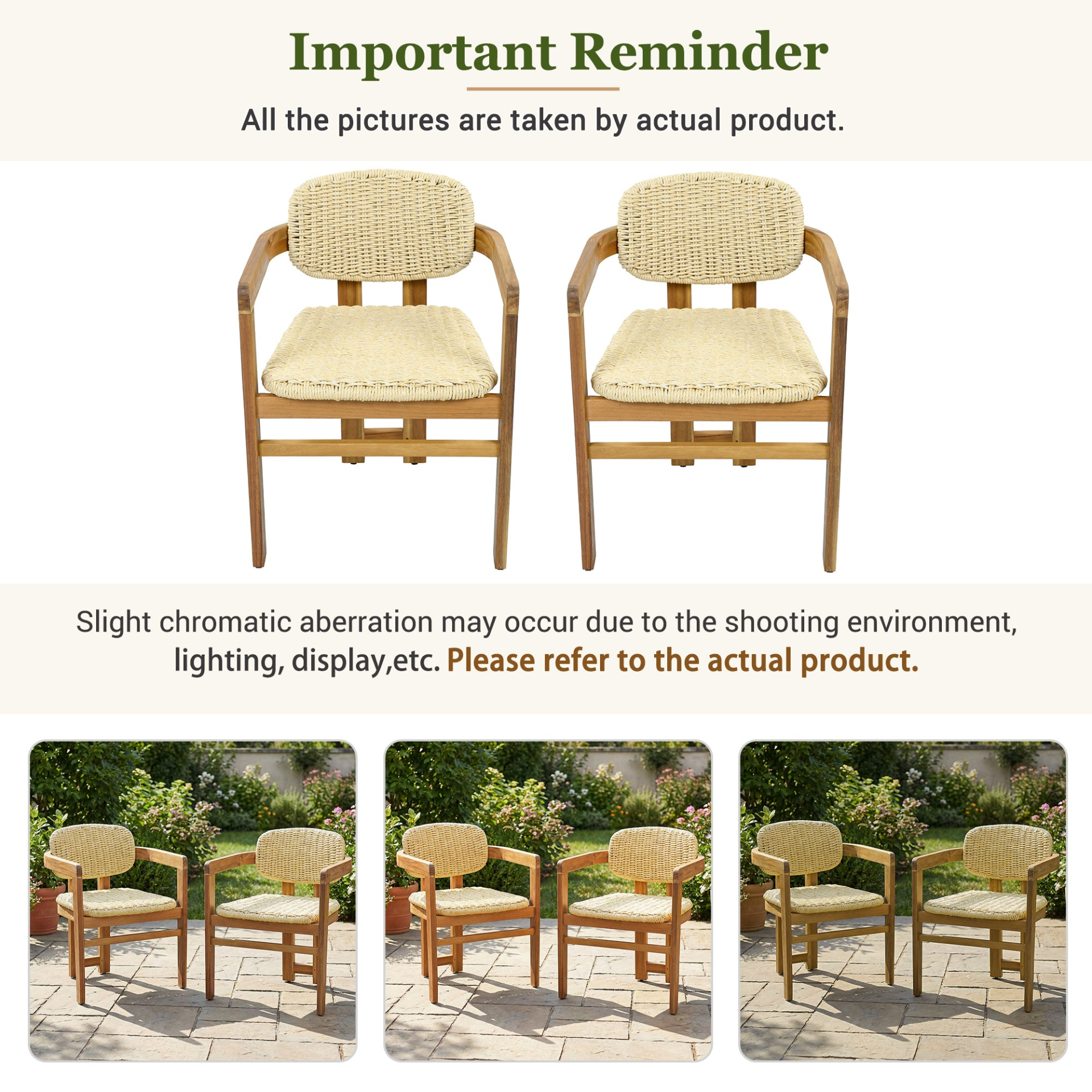 Beige rattan accent chair with wooden legs, perfect for living room or bedroom seating by Start2Finish.
