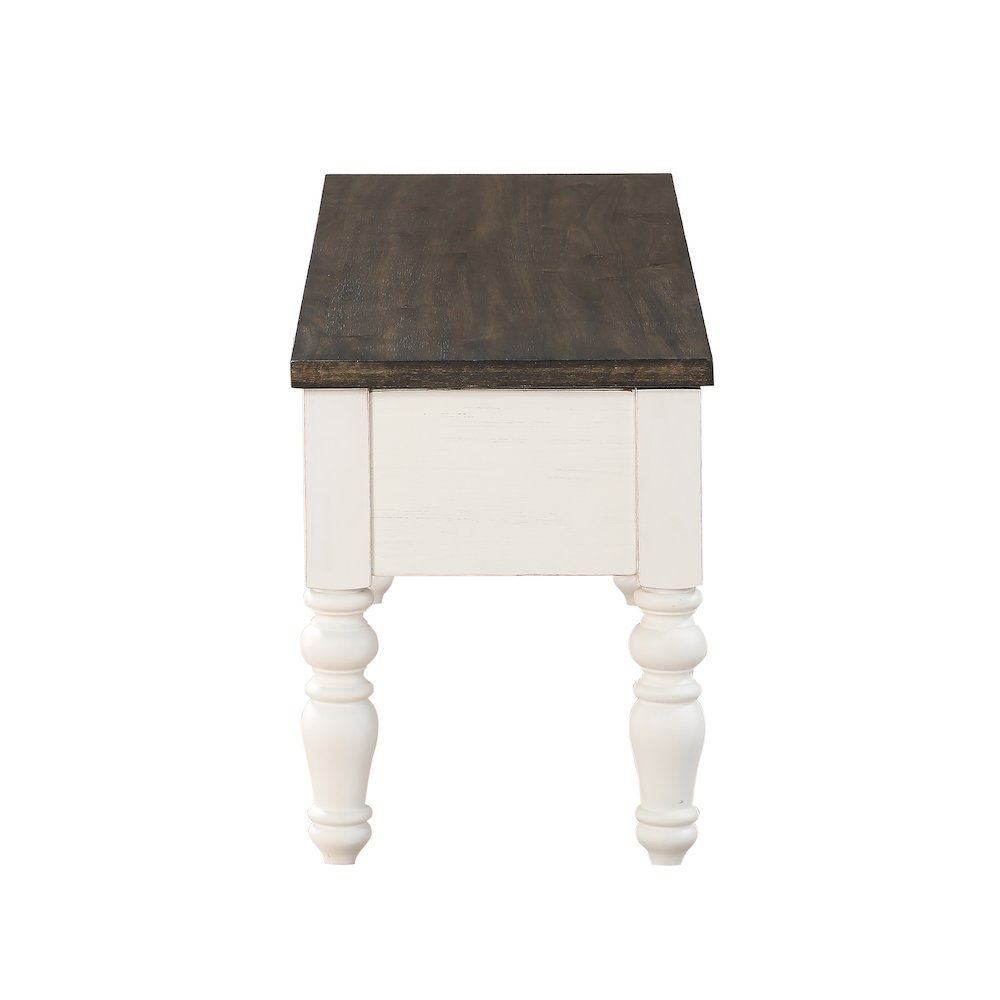 Start2Finish Joanna two-tone 6-piece dining set with table and six chairs, featuring modern design and wood finish.