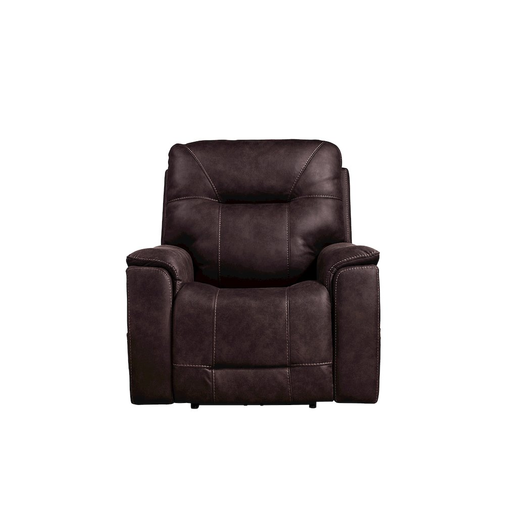 Start2Finish Lexington Power Media Recliner with plush upholstery, adjustable footrest, and built-in media controls.