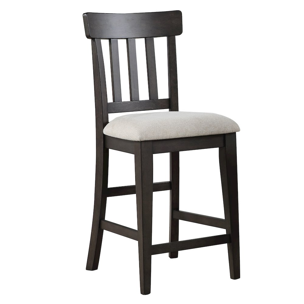 Napa 7-piece counter height dining set by Start2Finish with wooden table and six matching chairs in a modern design.
