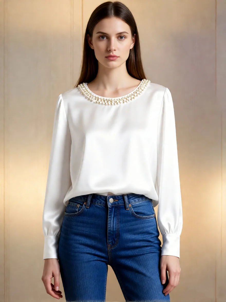 Elegant blouse and extras