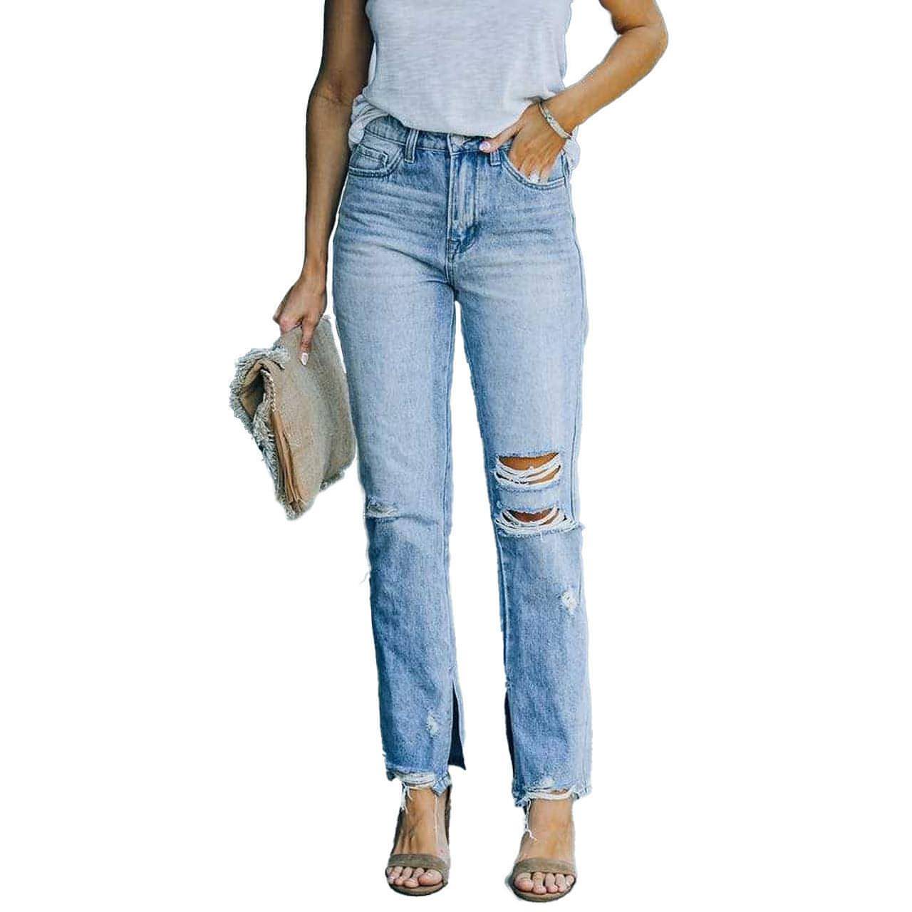 SkyFade™ - Fashion Street Washed Jeans