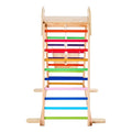Indoor Playground Jungle Gym, 4-in-1 Wooden Indoor Playground Playset