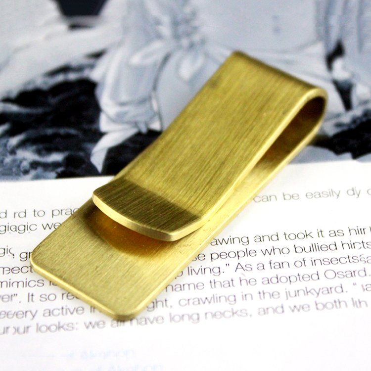 Brass Money Clip