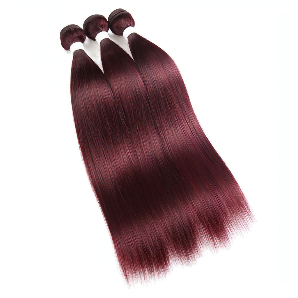 - LuxeWave Straight hair real wig FINEST COLOR
