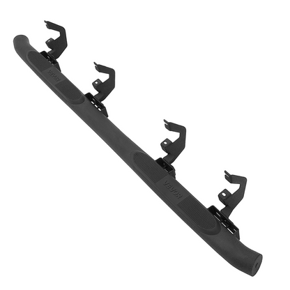 Start2Finish VEVOR black steel running boards for Chevy GMC crew cab trucks, 3-inch side steps with non-slip surface