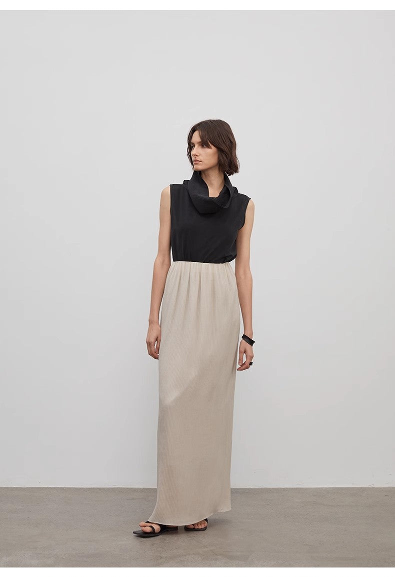 Heavy High-density Silk Luxury High-end Skirt for Women"Above the