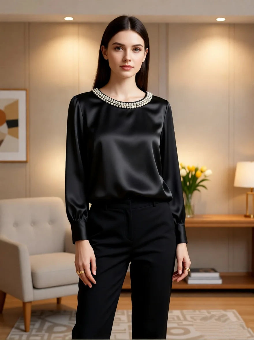 Elegant blouse and extras