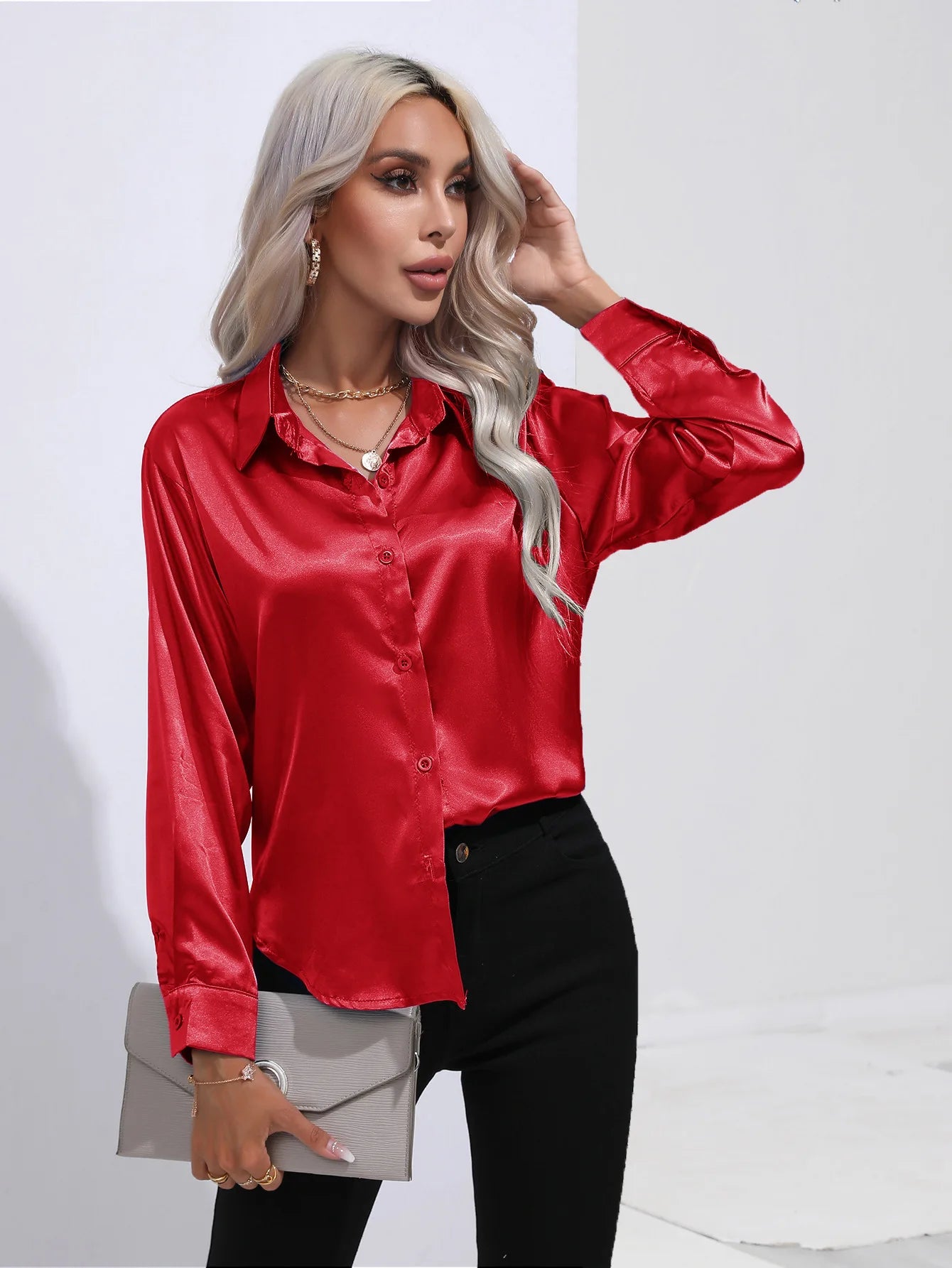 Elegant blouse and extras