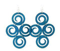Circles of Spirals Earrings #1345