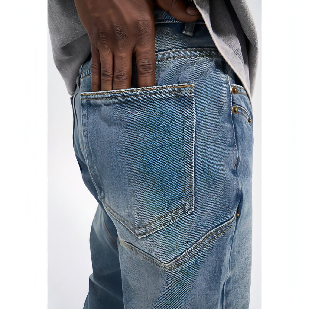 DenimDare™ Western Vintage Jeans Men