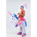 Unicorn Fancy Dress Inflatable Suit -Fan Operated Costume