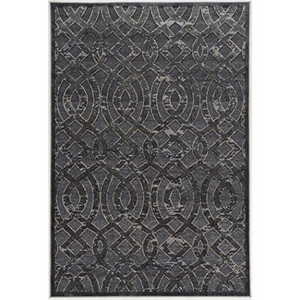 Hi Lo Trellis Blue & Grey 8x10, Rug
