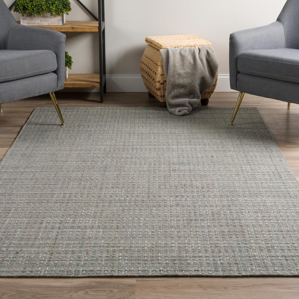 Start2Finish Nepal NL100 grey rug featuring a 3&