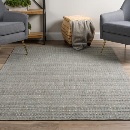 Start2Finish Nepal NL100 grey rug featuring a 3&