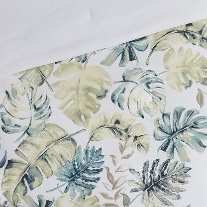 Cotton printed 6-piece comforter set by Start2Finish featuring colorful floral designs on a soft bedding ensemble.