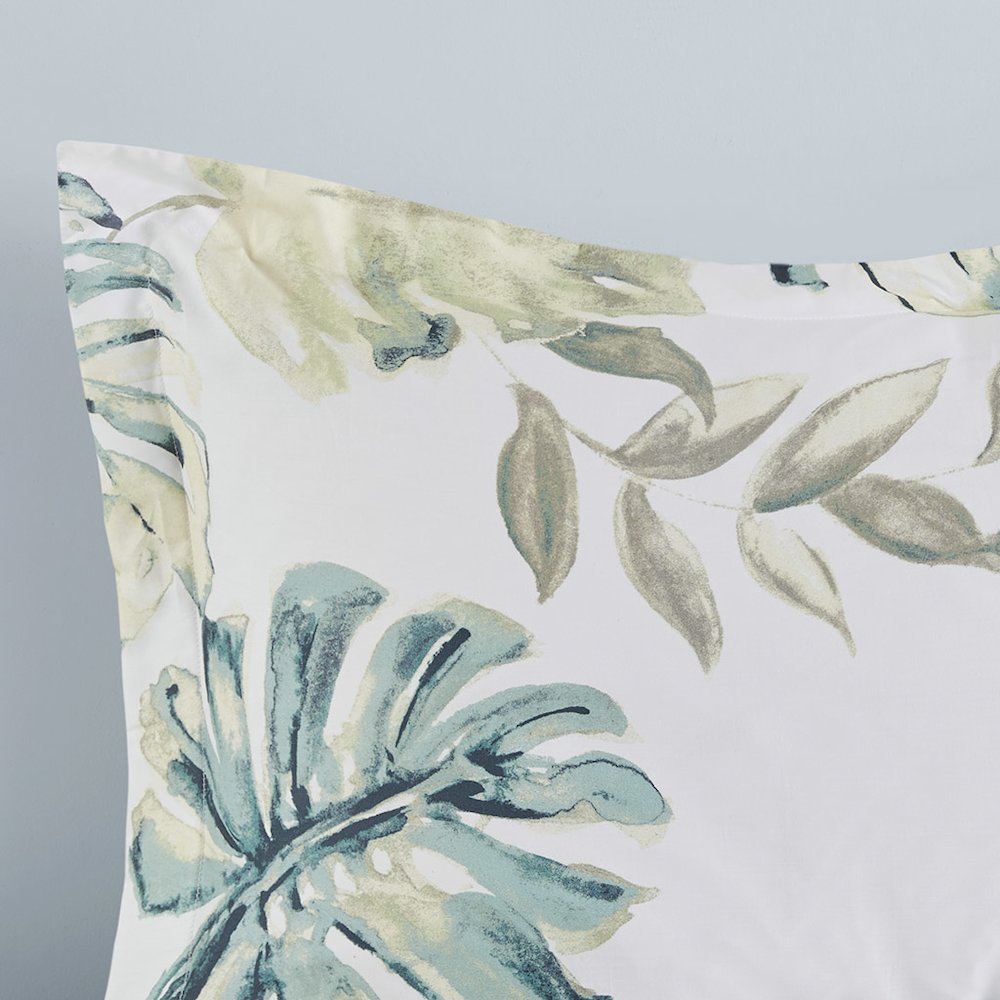 Cotton printed 6-piece comforter set by Start2Finish featuring colorful floral patterns on a cozy bedding ensemble.