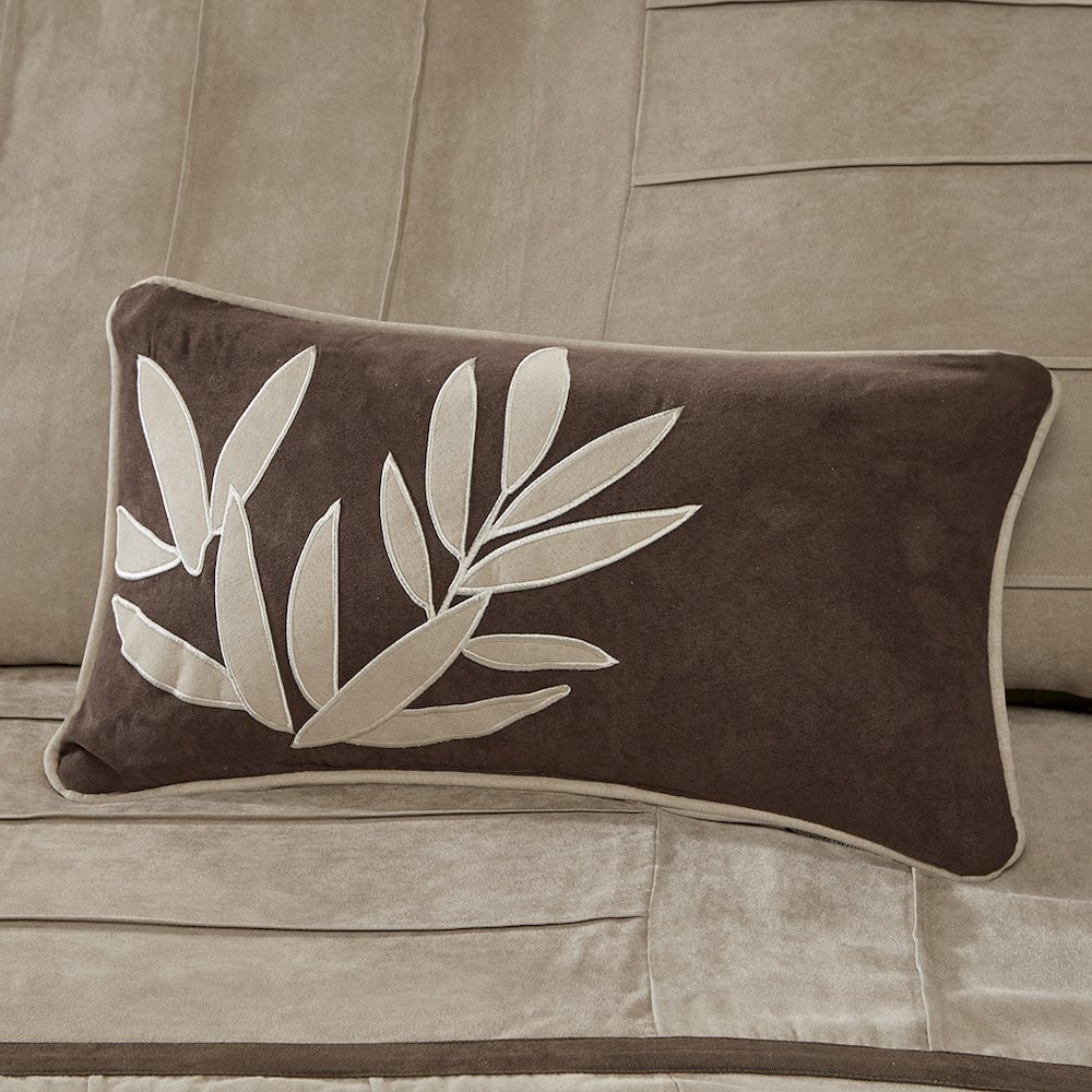 Start2Finish 7-piece comforter set with matching pillow shams and decorative bedding for a cozy bedroom decor.