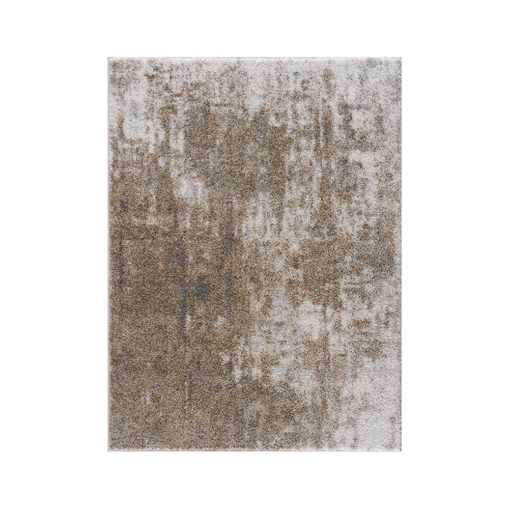 Start2Finish Cozy Shag Abstract Area Rug with plush texture and modern design, featuring a soft, shaggy surface in neutral tones.