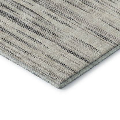 Start2Finish Mayfield beige 8x10 machine washable rug with intricate pattern, ideal for living rooms and bedrooms.