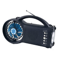Supersonic Solar Power Bluetooth Speaker with FM Radio / LED Torch