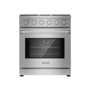 Empava 30GR10 30 In. Pro-Style Slide-in Single Oven Gas Range