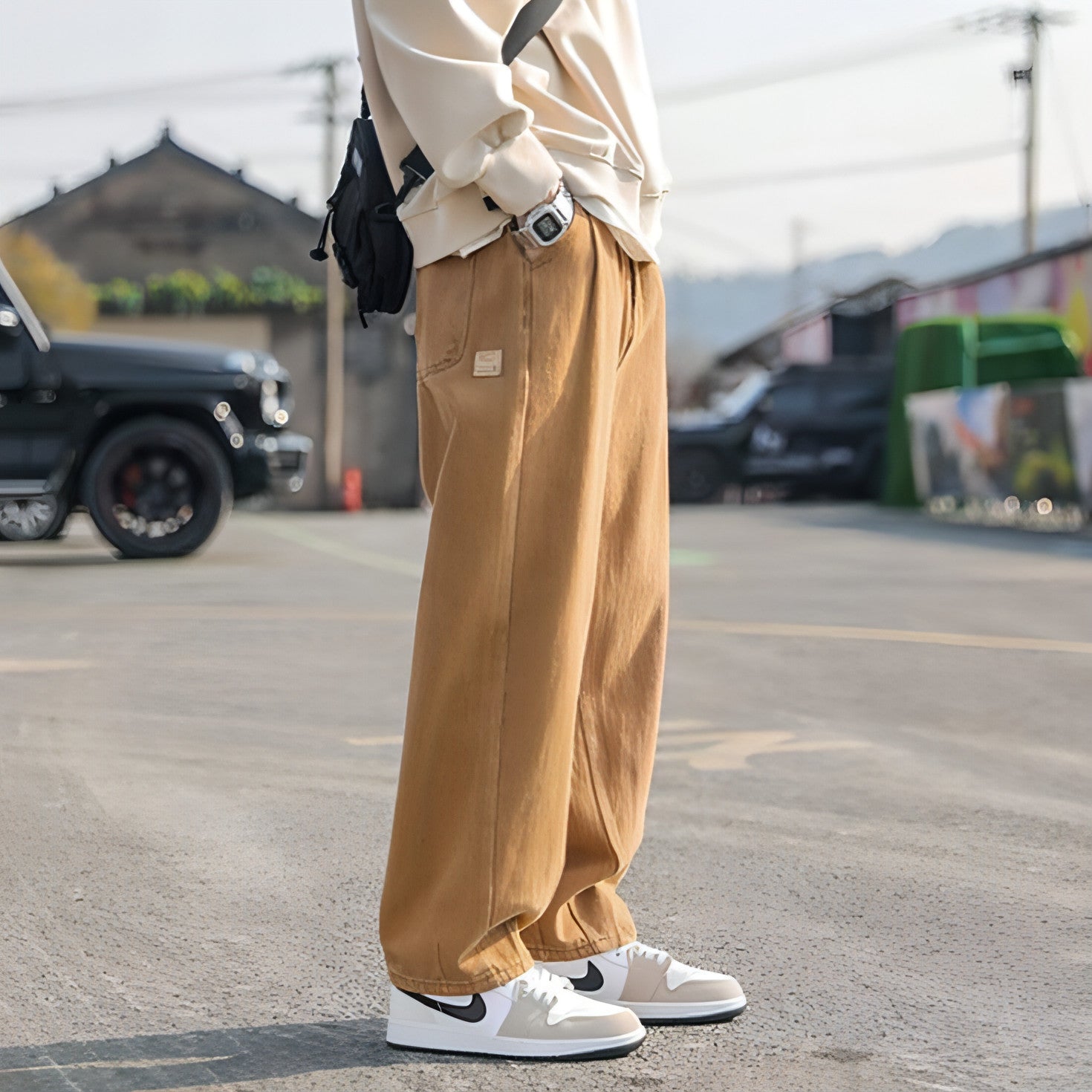 UrbanEase™ Cotton Pants Men's Casual