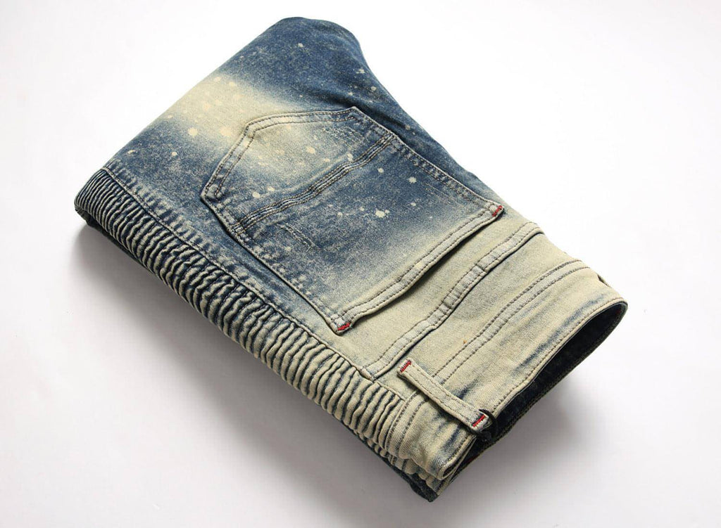 DenimDare™ Elastic Straight Jeans For Men