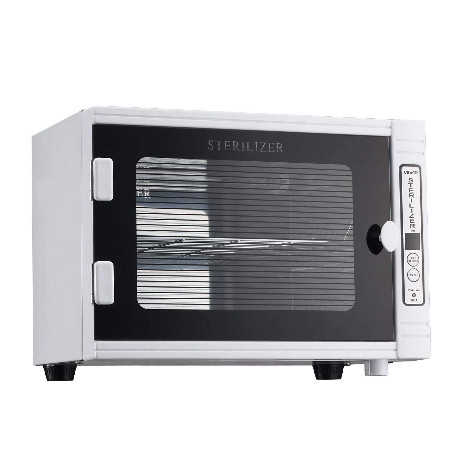 Start2Finish VEVOR Nail Tool Cleaning Machine with 12L capacity, tempered glass door, timer, for salons and home use