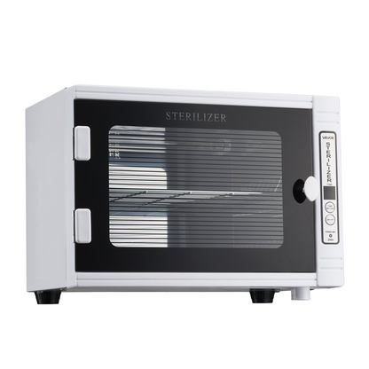 Start2Finish VEVOR Nail Tool Cleaning Machine with 12L capacity, tempered glass door, timer, for salons and home use
