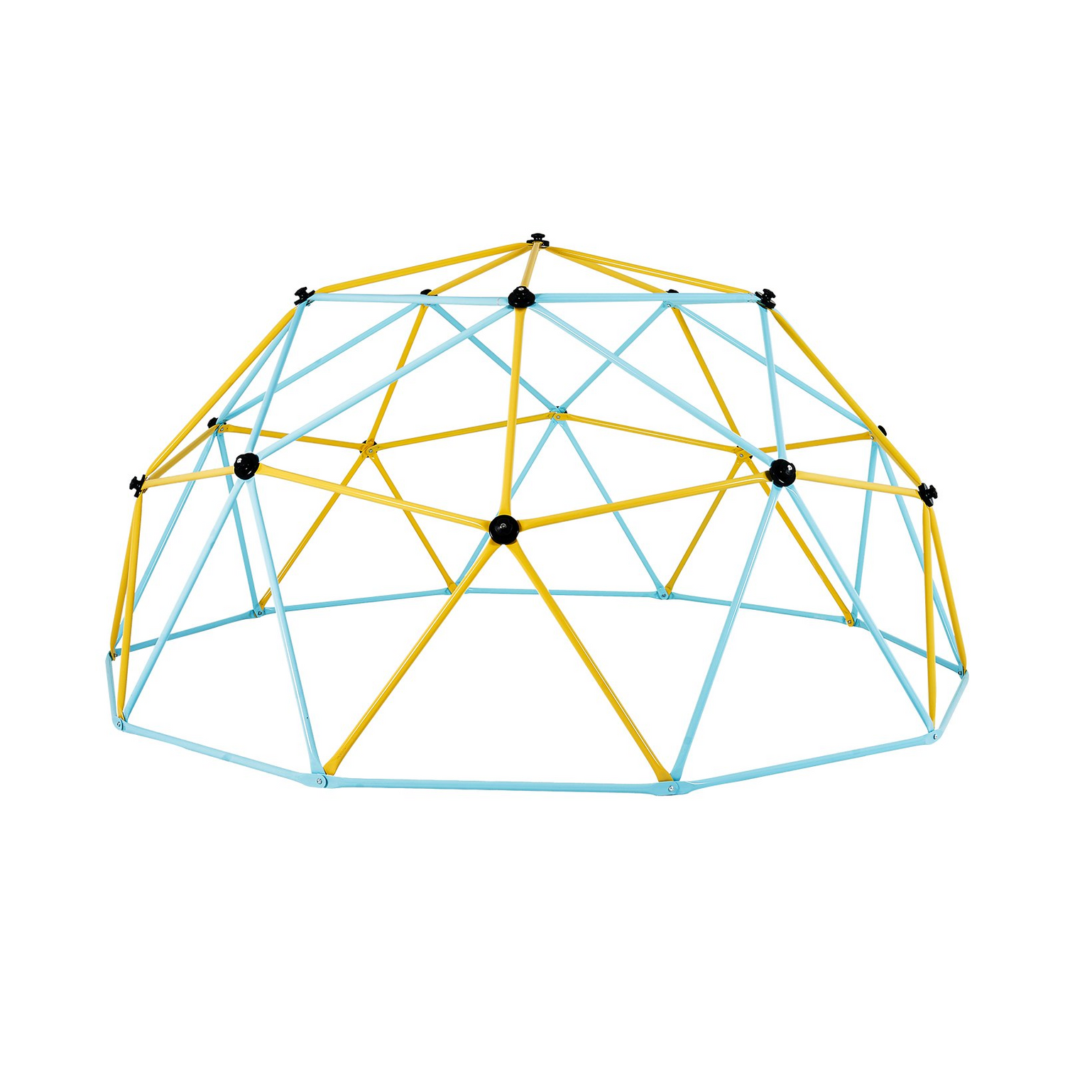 Start2Finish VEVOR 12FT climbing dome jungle gym with climbing grips, sturdy outdoor play equipment for kids ages 3-10, easy to assemble