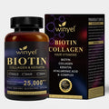 Biotin  Collagen  Hyaluronic Acid  Keratin - Support Normal Hair