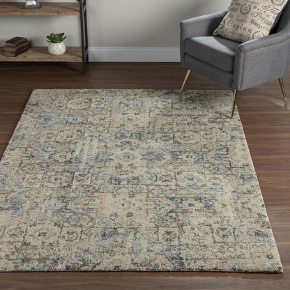 Start2Finish Fresca FC9 ivory rug with 7&