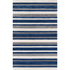 Start2Finish contemporary navy rectangle area rug, 3&