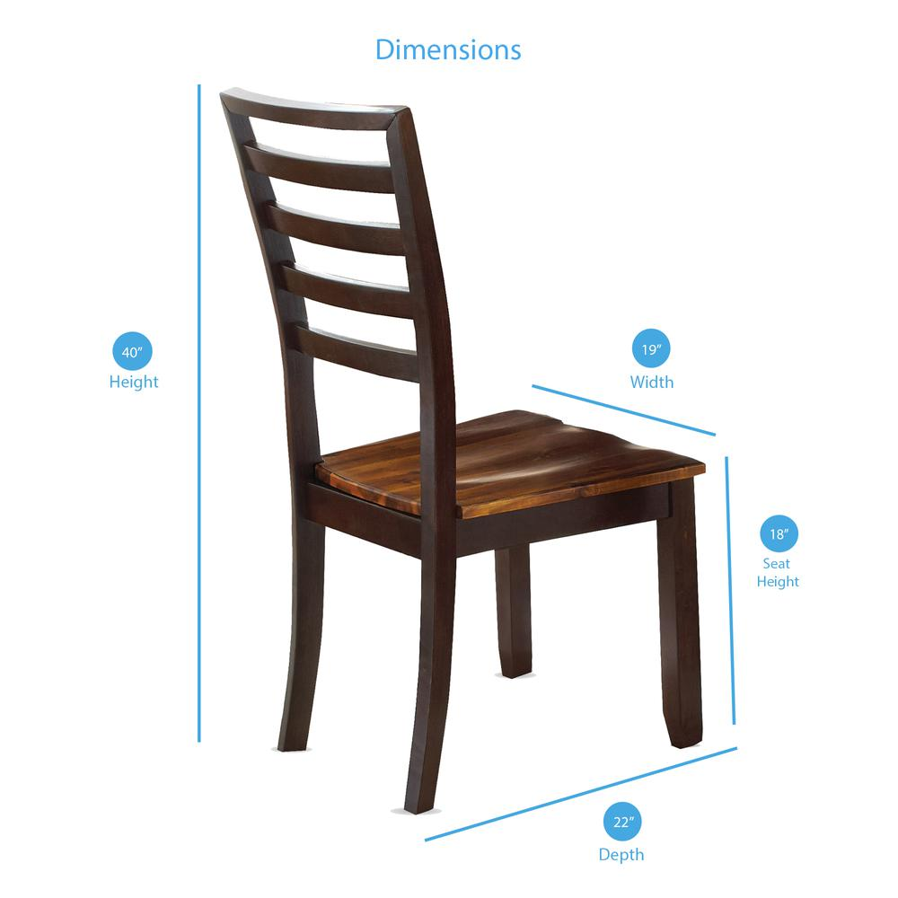Start2Finish Abaco Side Chair with wooden legs and upholstered seat, showcasing a modern, minimalist design.