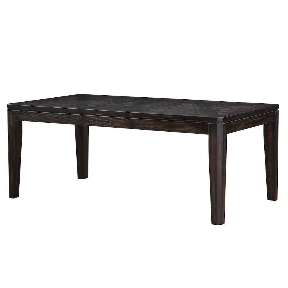 Start2Finish Ally dining table with wooden finish, rectangular top, and sturdy legs, ideal for modern dining rooms.