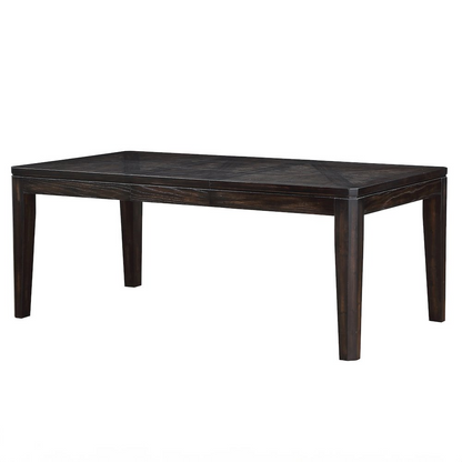 Start2Finish Ally dining table with wooden finish, rectangular top, and sturdy legs, ideal for modern dining rooms.