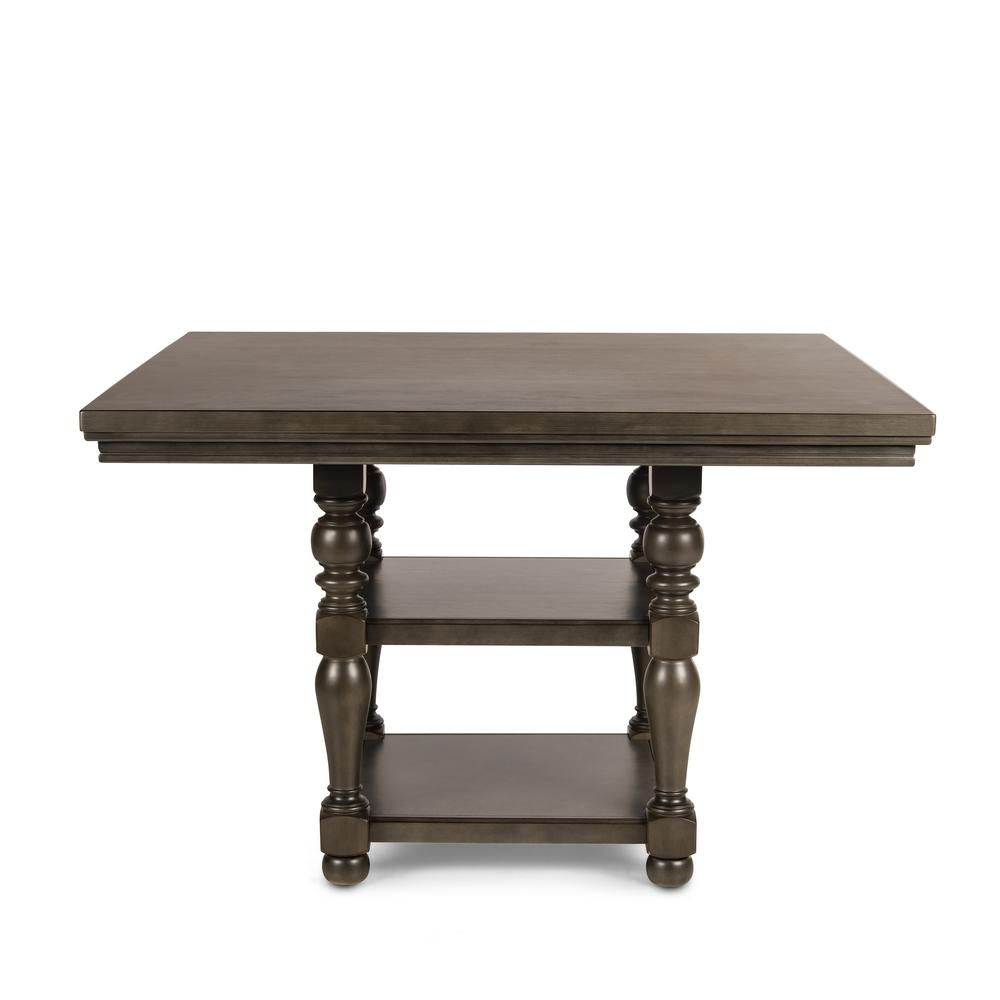 Caswell counter chair by Start2Finish with a cushioned seat and backrest, featuring a sleek modern design and sturdy metal legs.