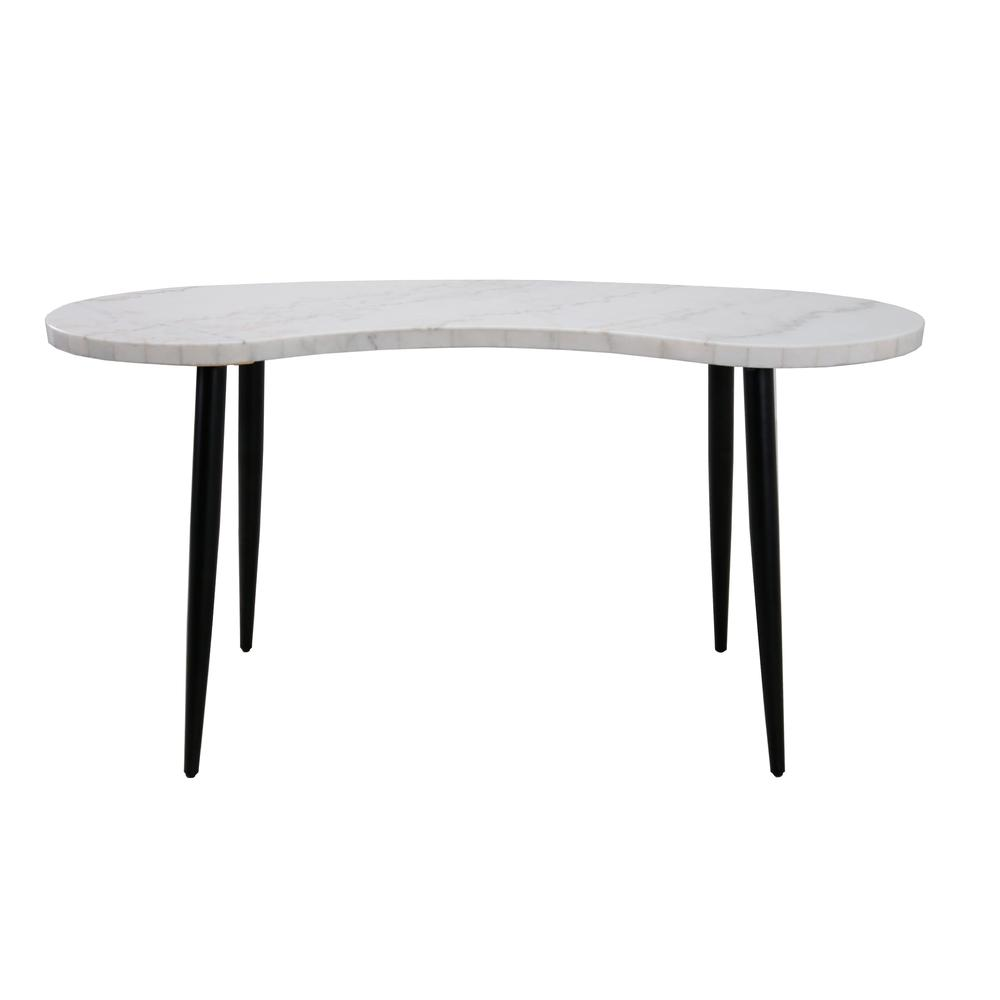 Start2Finish Kinsley Desk in natural wood finish with clean lines and spacious workspace for home or office use.