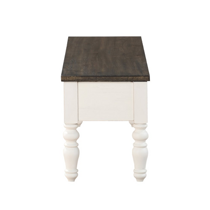 Joanna Two Tone 6-Piece Dining Set by Start2Finish featuring a modern table and matching chairs with two-tone finish.