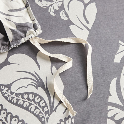 Start2Finish 6-piece printed duvet cover set with colorful geometric patterns on soft fabric, including pillow shams and duvet cover.