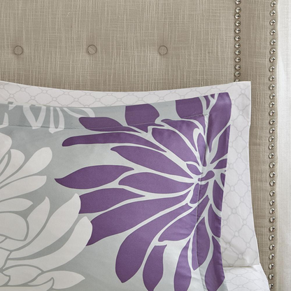 Start2Finish 7-piece comforter set with cotton bed sheets, featuring soft, cozy bedding and matching pillowcases.
