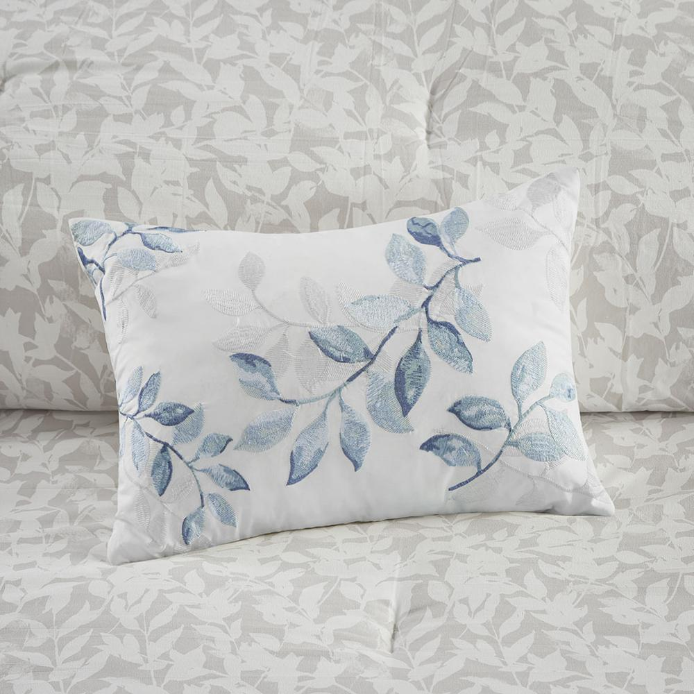 Reversible 8-piece comforter set with matching bed sheets from Start2Finish, featuring soft, stylish bedding for a cozy bedroom look.