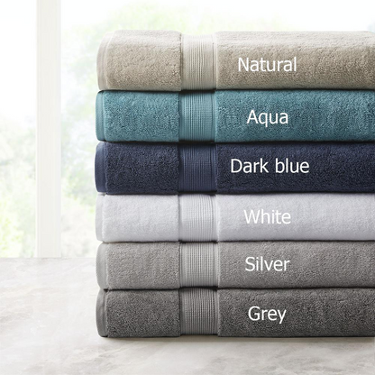 Start2Finish 100% cotton antimicrobial bath sheet 2-piece set with soft, plush, and absorbent fabric for luxurious bath comfort.
