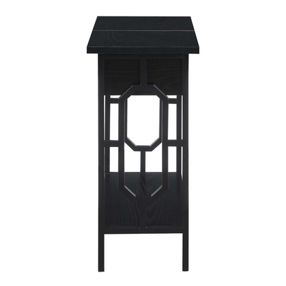 Omega Flip Top End Table with Charging Station by Start2Finish, featuring a modern design and built-in charging ports.