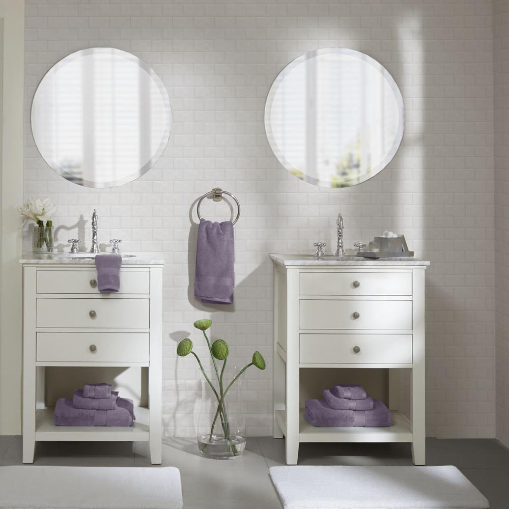 Start2Finish 8-piece 100% cotton antimicrobial towel set with soft, plush towels in various sizes, perfect for bathroom use.