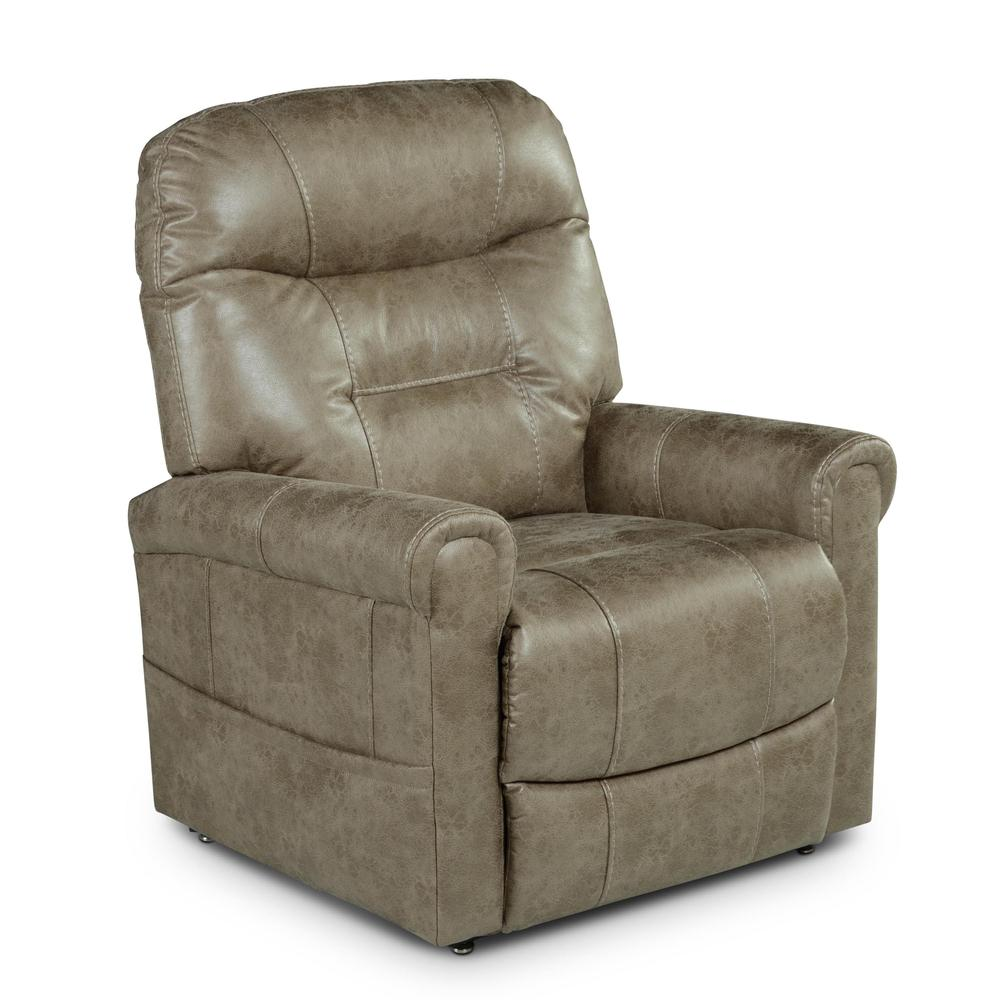 Start2Finish Ottawa power lift chair with heat feature, showing plush upholstery and adjustable reclining position.