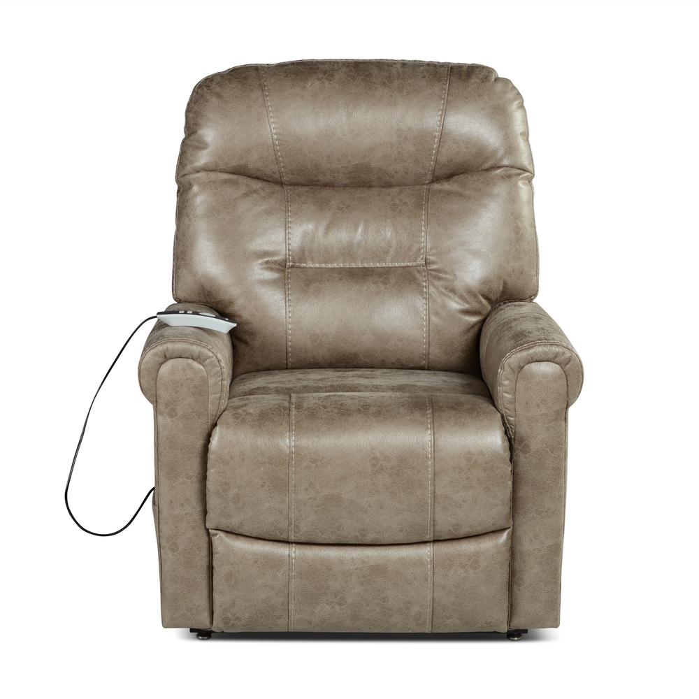 Start2Finish Ottawa Power Lift Chair with heat feature, showing a comfortable recliner with ergonomic design and heating controls.